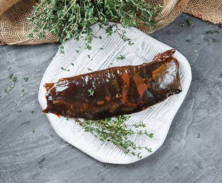 5519 Филе клария жареное под соусом унаги Семья Петровых Вкусляндия  - Вид №1