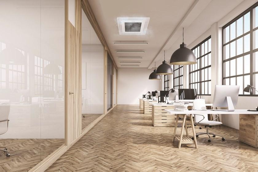 Samsung Climate Solutions 4-поточный кассетный внутренний блок Residenziale multisplit fjm sun-id-1415558 - Вид №3