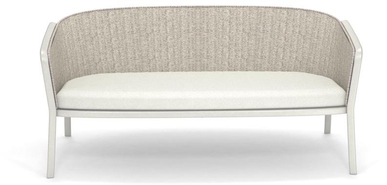 emu 2-местный садовый диван из алюминия и синтетической веревки Carousel 1219 - Вид №1