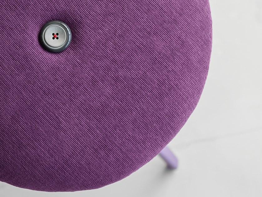 TrabA' Высокий стул с обивкой Aky 0122-h77-met-imb - Вид №2