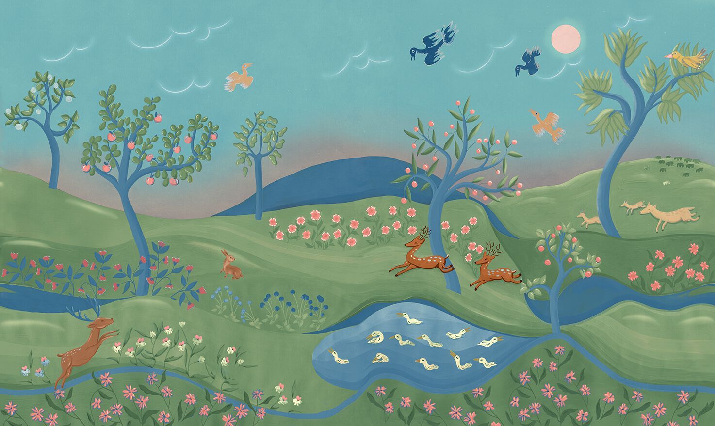 Обои с пейзажами Jannelli&Volpi PASTORALE ARCH-00083299 - Вид №4