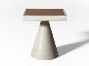 Meridiani Квадратный садовый столик из ductal®