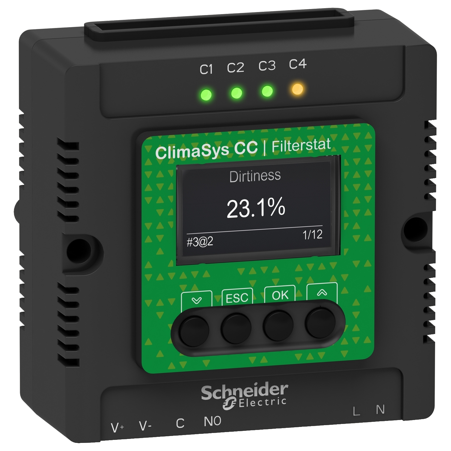 NSYCCOFST90250V CC - Контроллер Filterstat 90-250В AC Schneider Electric ClimaSys 