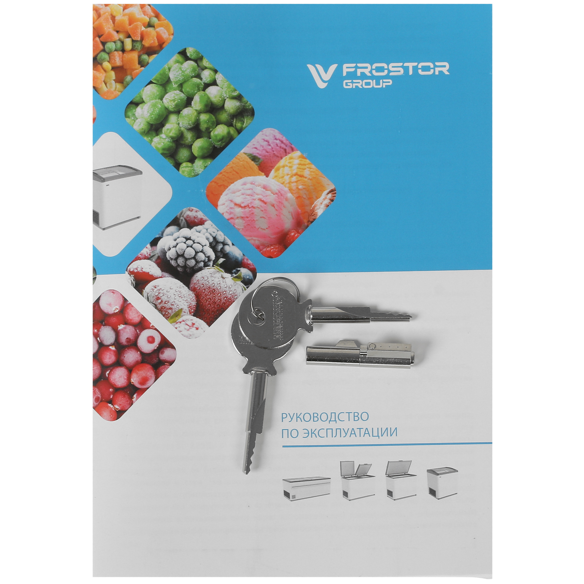 1229616 Морозильный ларь Frostor Gellar FG 675 E белый, красный STDN-0099419 - Вид №7