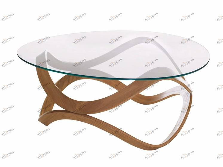 Karl Andersson Низкий круглый стеклянный журнальный столик sun-id-1473928