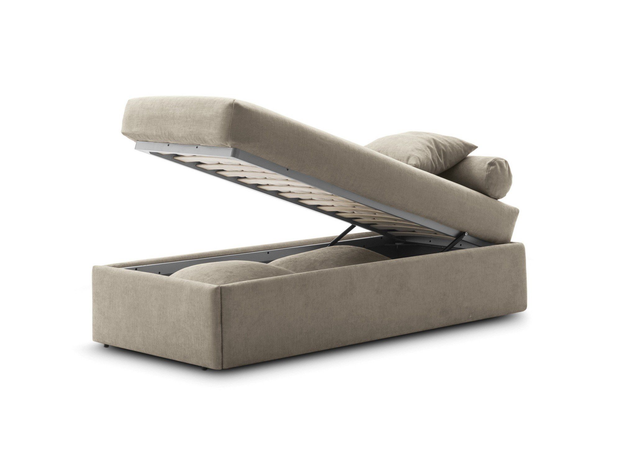 Съемная тканевая кровать с мягким изголовьем Bolzan Biba ARCH-00142378 - Вид №10