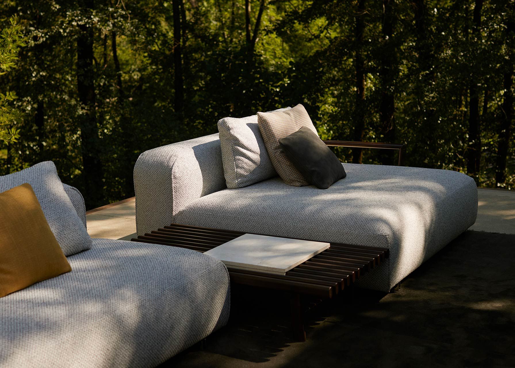 Низкий садовый столик из красного дерева Exteta Эльба ARCH-00085814 - Вид №9