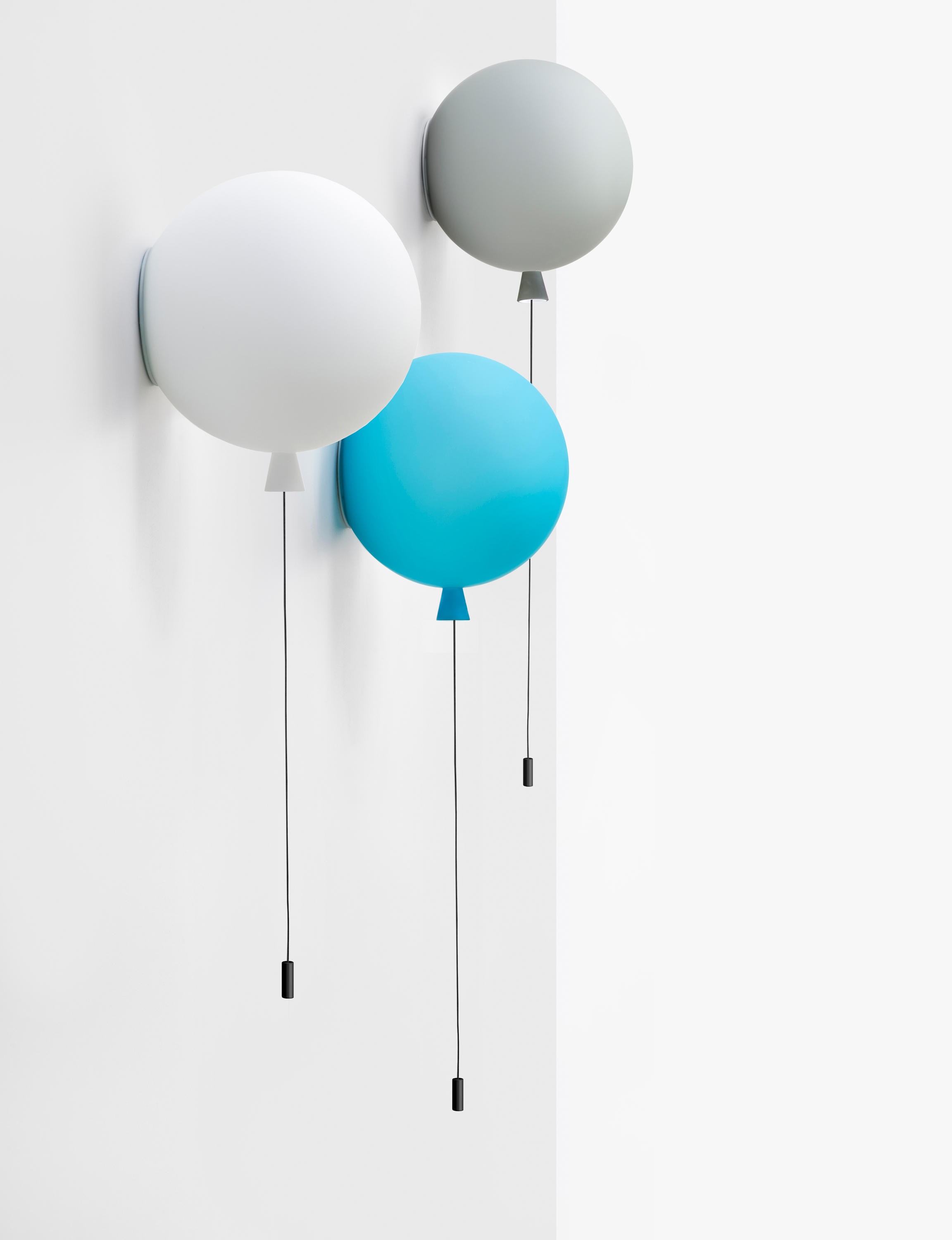 Brokis MEMORY WALL D300 матовый белый CGC39 PC880 CGSU881 светильник воздушный шар настенный 117674 - Вид №1