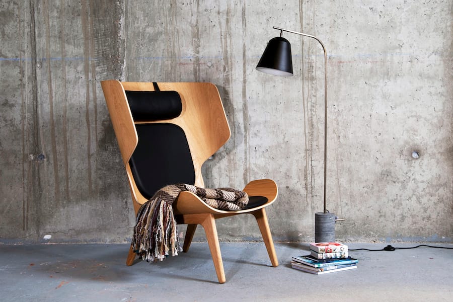 Алюминиевый торшер с мраморным основанием NORR11 Линейка ARCH-00054533 - Вид №3