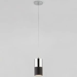 Подвесной светильник Eurosvet Mini Topper 50146/1 хром/черный EUROSVET MINI TOPPER 223284 Черный