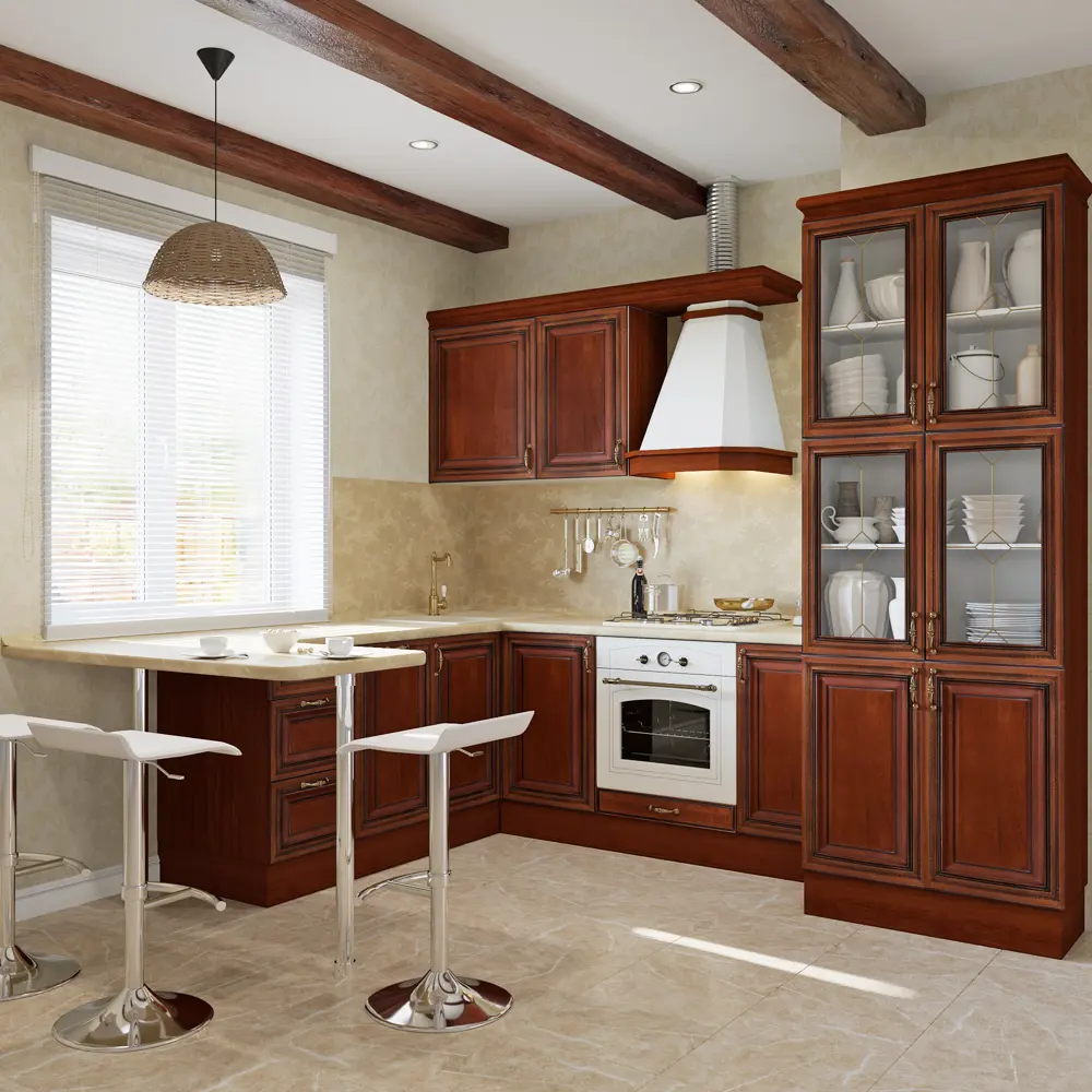 Дверь для шкафа Delinia «Прованс» 60x70 см, массив ясеня, цвет бежевый STLM-2056266 - Вид №2