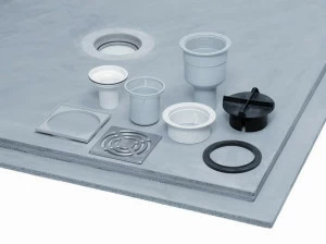 Fermacell Душевой поддон со сливом для ванных комнат Powepanel