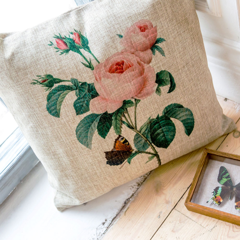 2718824 Интерьерная подушка «Цветочный ноктюрн», версия 9 Object Desire  - Вид №1