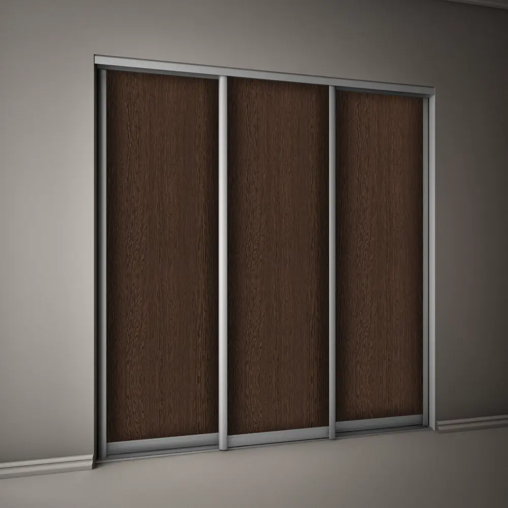 Дверь-купе Spaceo 2555х904 мм цвет венге Spaceo home STLM-2023165 - Вид №4