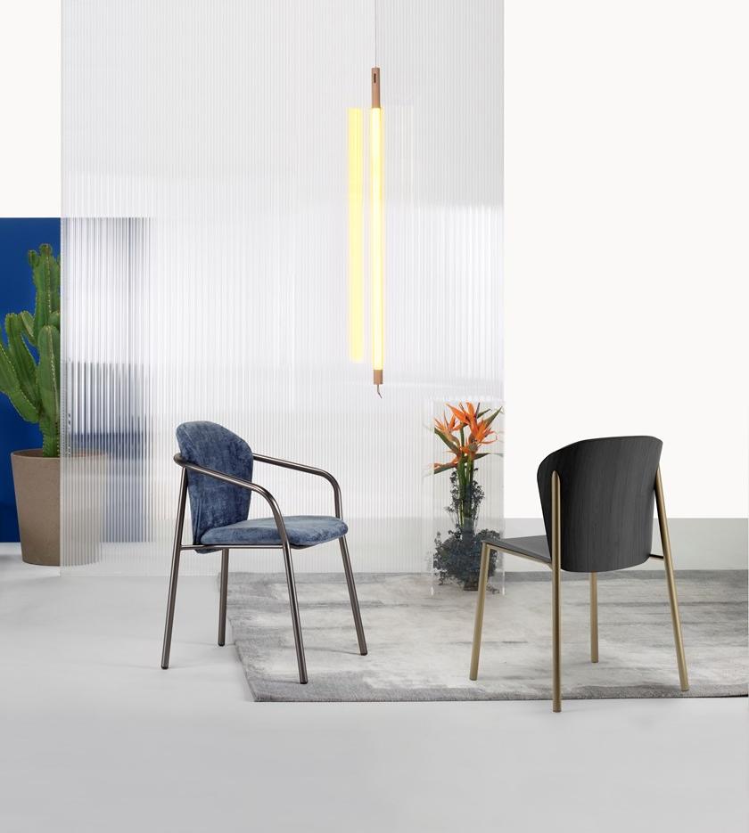 SCAB DESIGN Стул из стали и дерева Finn sun-id-1357682 - Вид №8