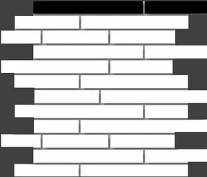 Граните Стоун Ультра мозаика 2SR бордюр 358x300