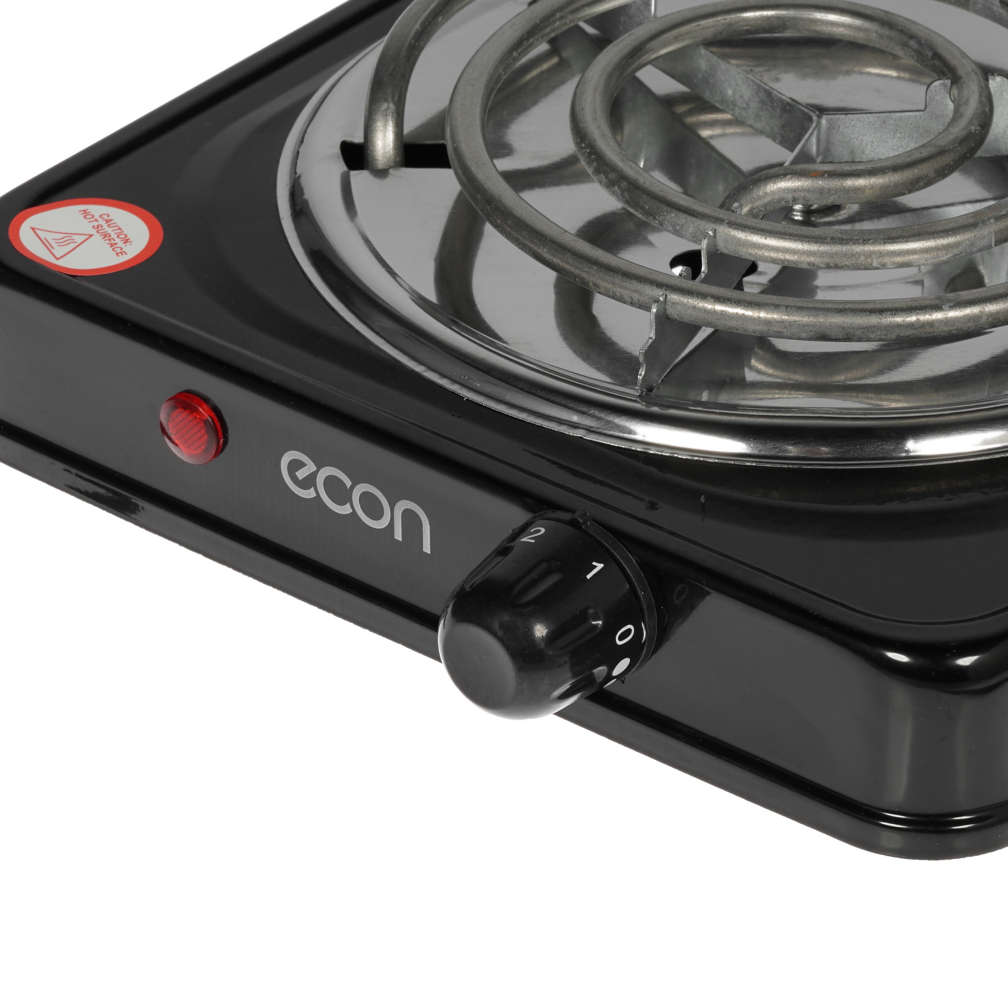 8151322 Плита компактная электрическая ECON ECO-111HP черный STDN-0070905 - Вид №2