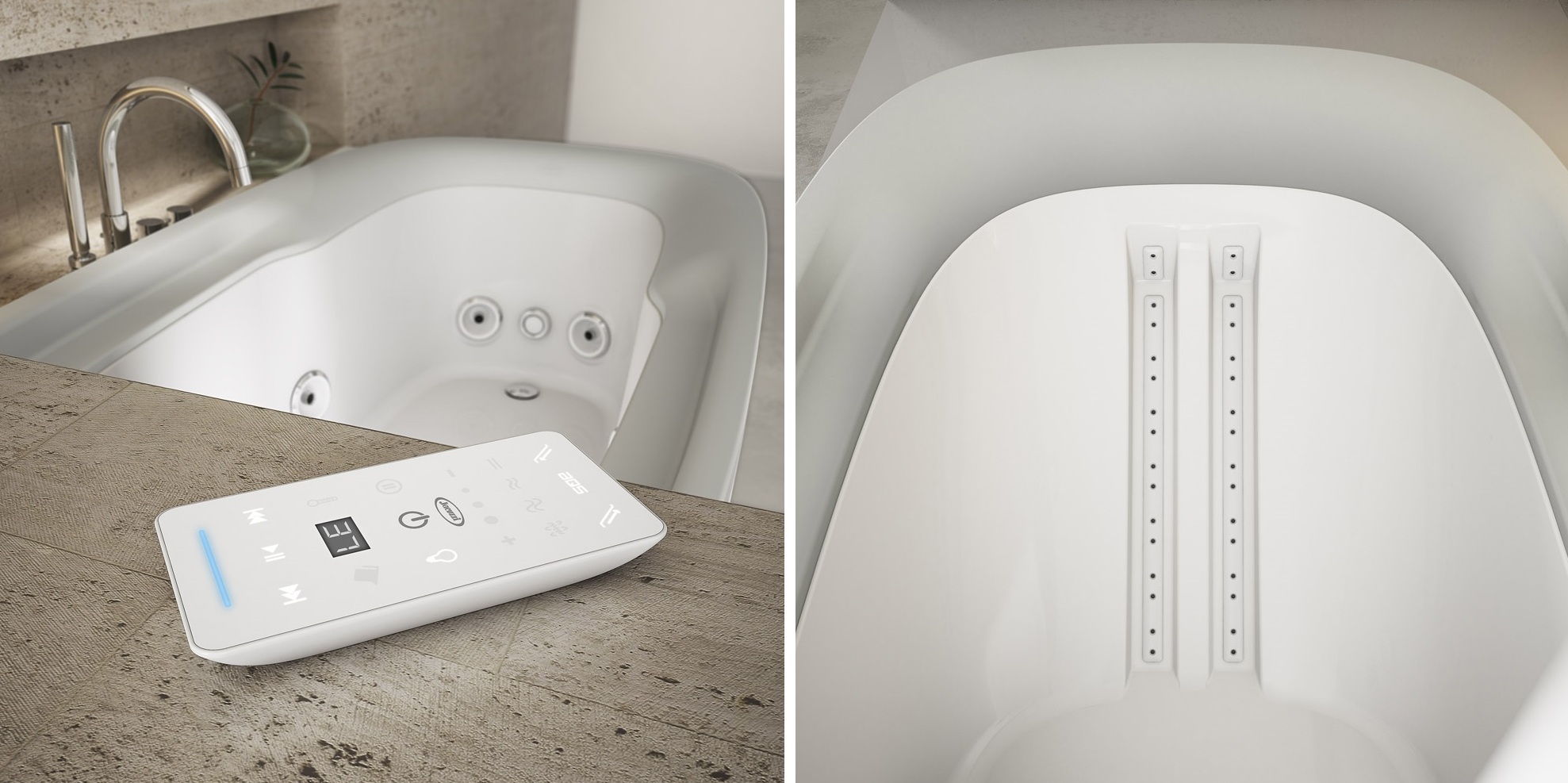 Ванна с гидромассажем "BASE" в нише Muse 9F43-795A-DX Jacuzzi 9F43795ADX - Вид №1