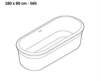 KRION Ванна из материала Krion® Epoque sun-id-1503983 - Вид №8