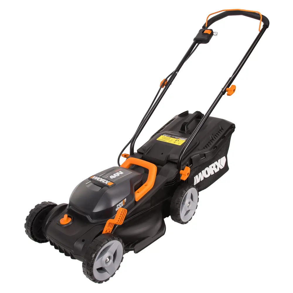 Аккумуляторная газонокосилка WORX WP770E 40В с системой IntelliCut 82600067 STLM-0031098 - Вид №1
