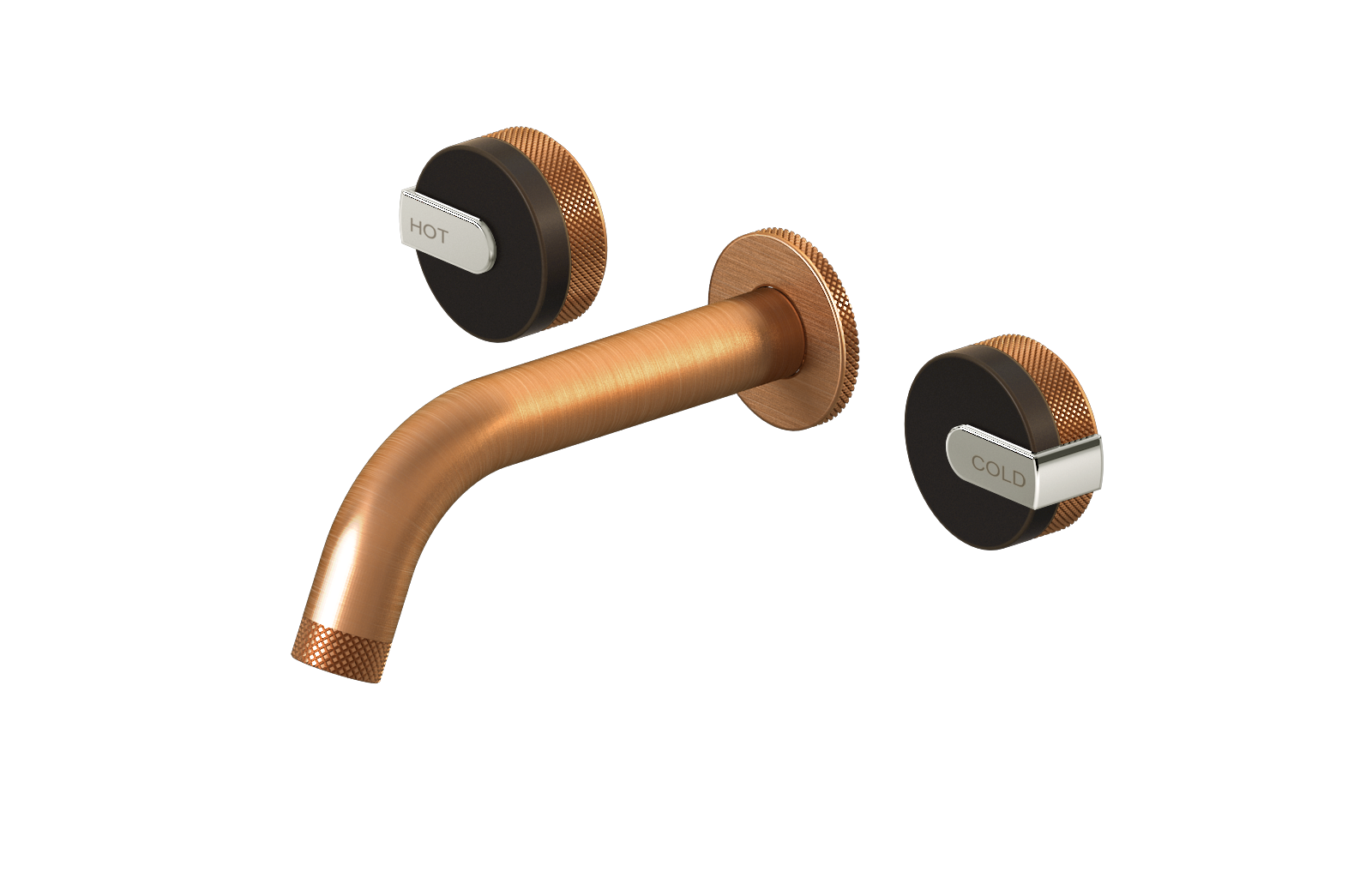 E-11530-R1OB-L1PC-BRG Смеситель для умывальника из 19,1см носикем (внешняя часть) GRAFF MOD+