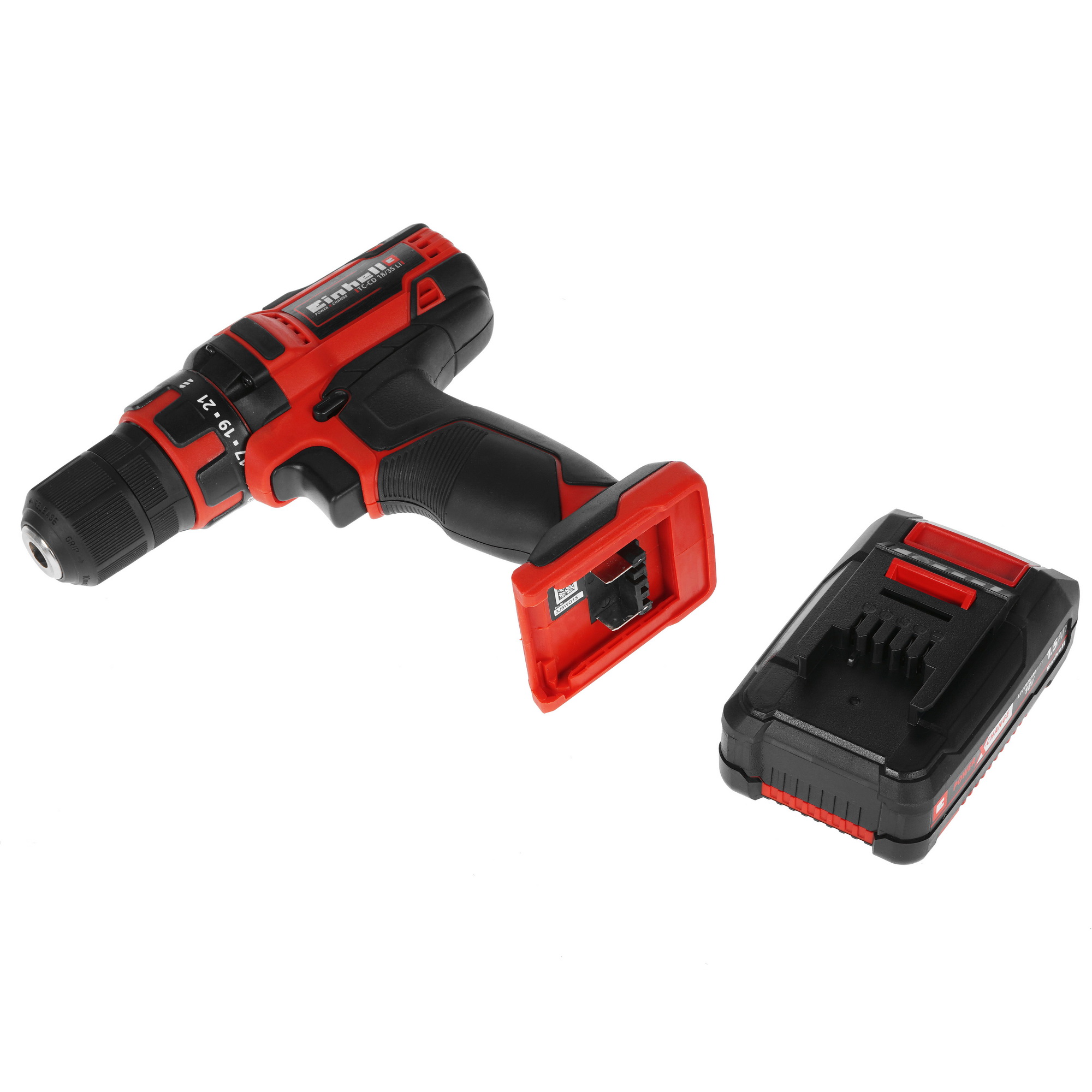 Дрель-шуруповерт Einhell TC-CD 18/35 Li Power X Change 18V 5308581 STDN-0142541 - Вид №4