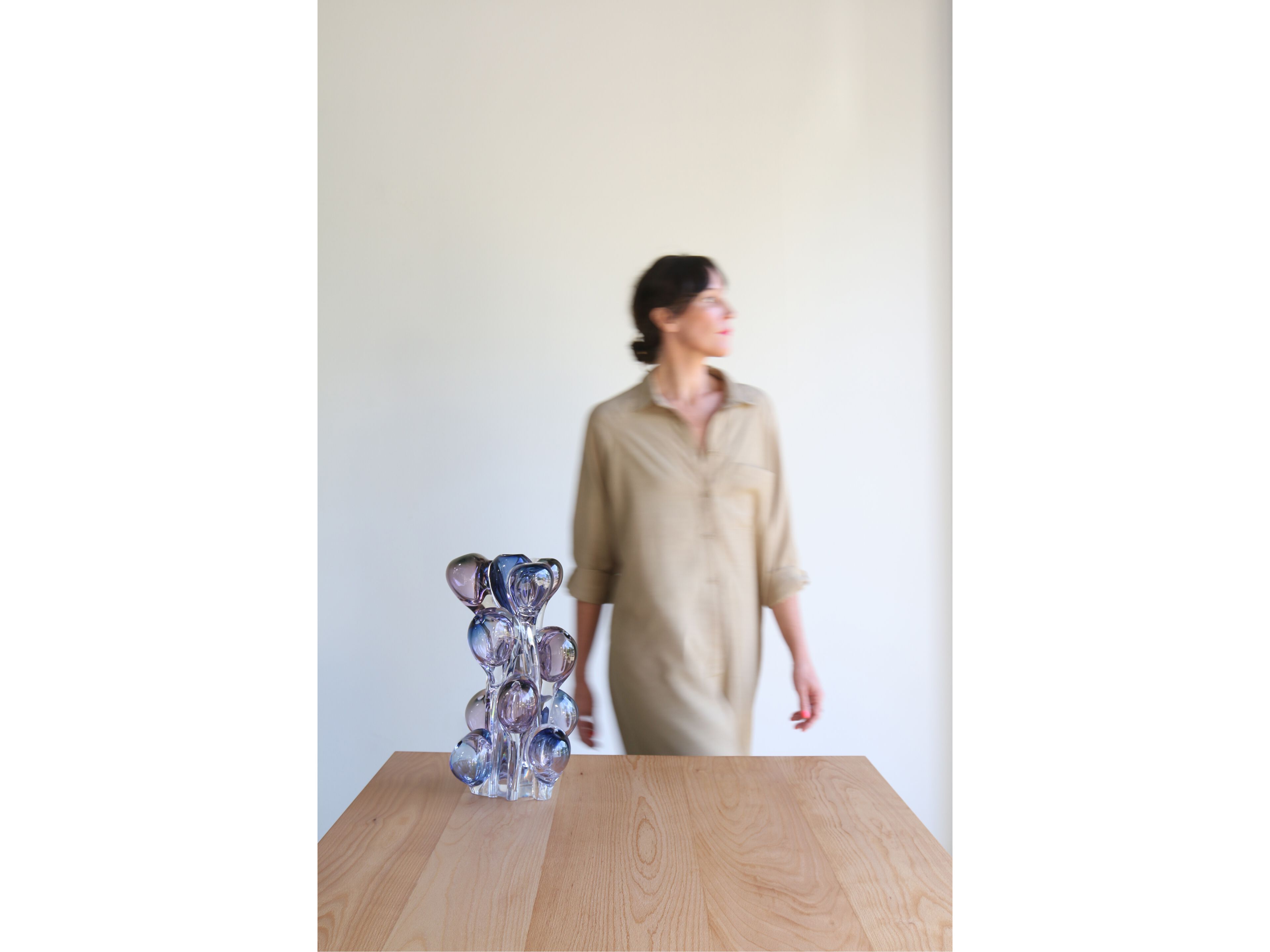 Безделушка из дутого стекла SkLO Bloom ARCH-00025863 - Вид №2