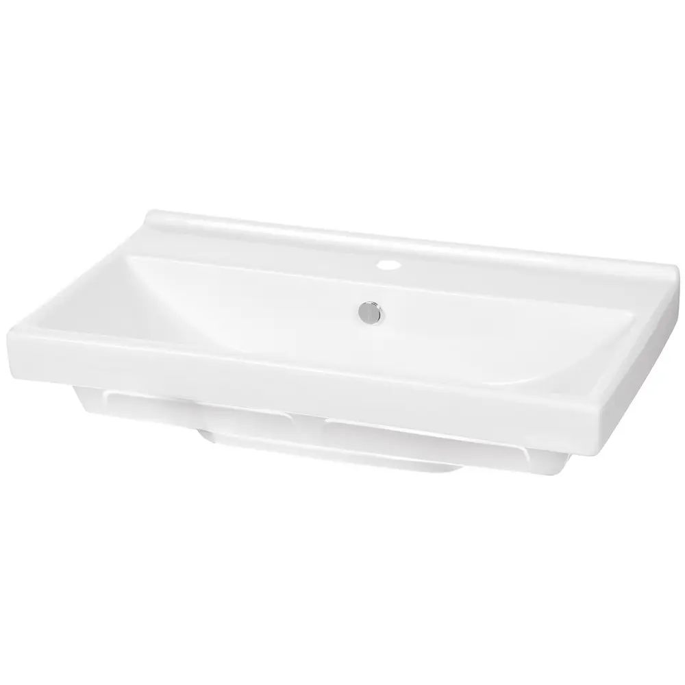 SANITA LUXE Fest — фарфоровая раковина для тумбы Клио-М 80 81931485 STLM-1000412