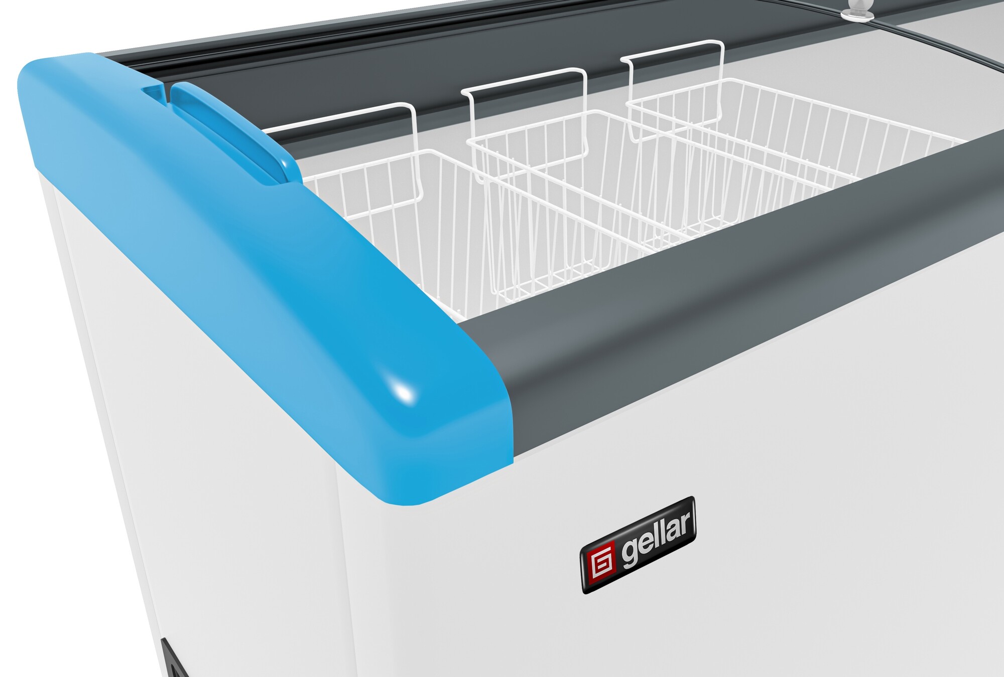 1229594 Морозильный ларь Frostor Gellar FG 500 E белый, синий STDN-0041301 - Вид №1