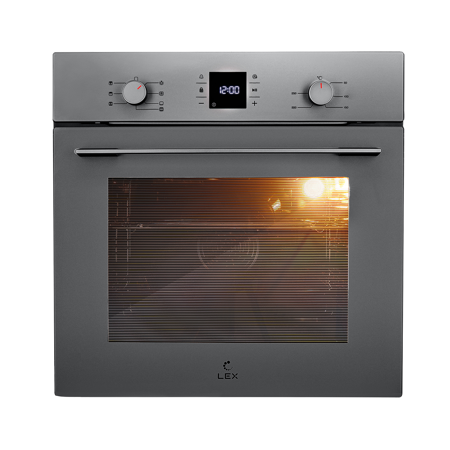 9242190 Электрический духовой шкаф LEX EDM 076 GR серый STDN-0049088