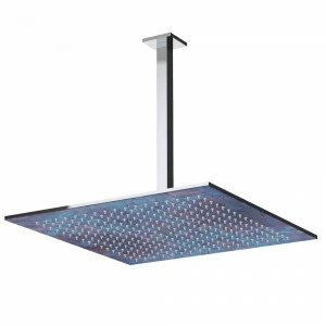 Graffio Квадратная лейка для душа 400 × 400 мм с круглым потолочным кронштейном 300 мм. AR854