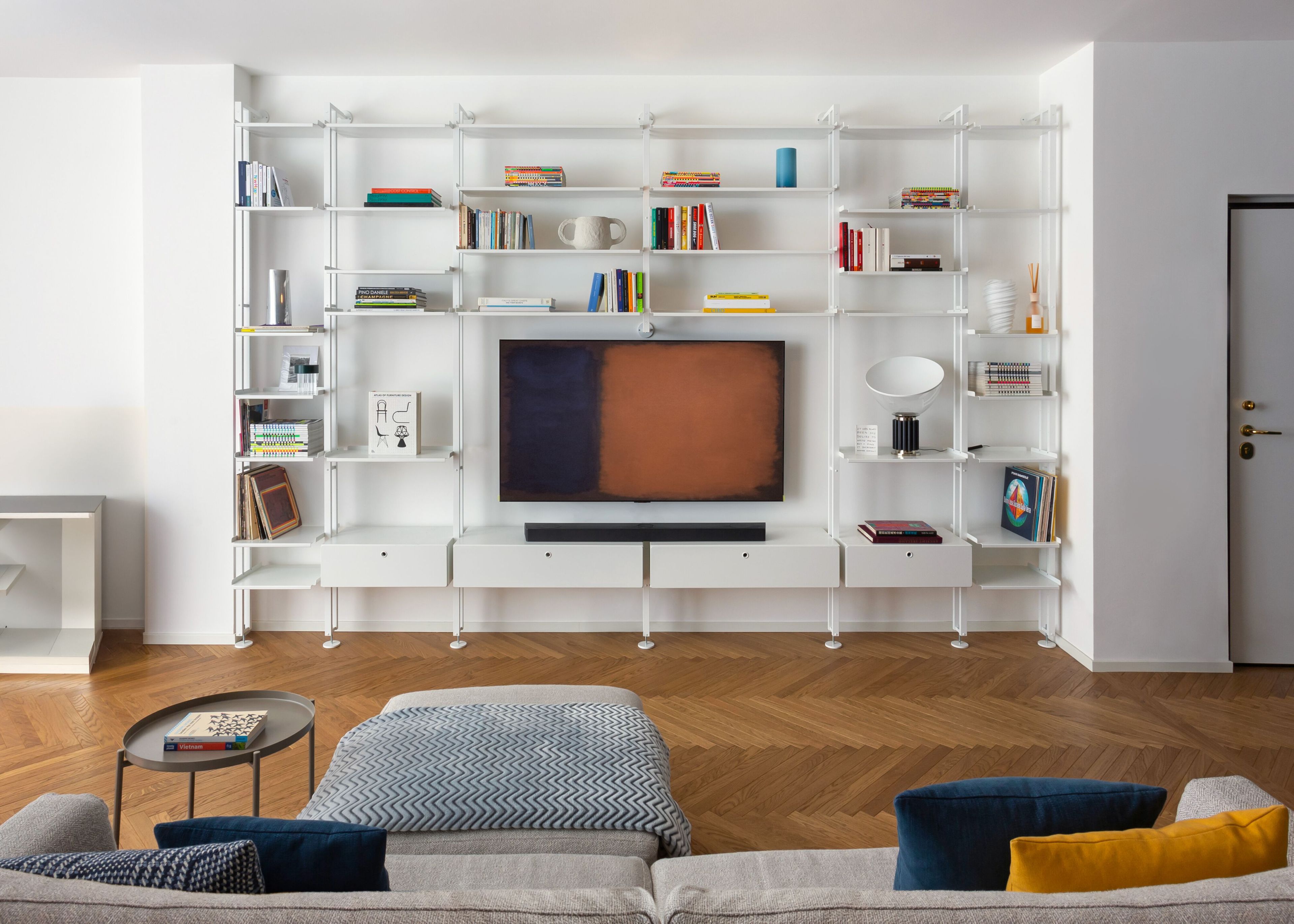 Алюминиевая секционная двухсторонняя полка KRIPTONITE K2 ARCH-00152841 - Вид №1