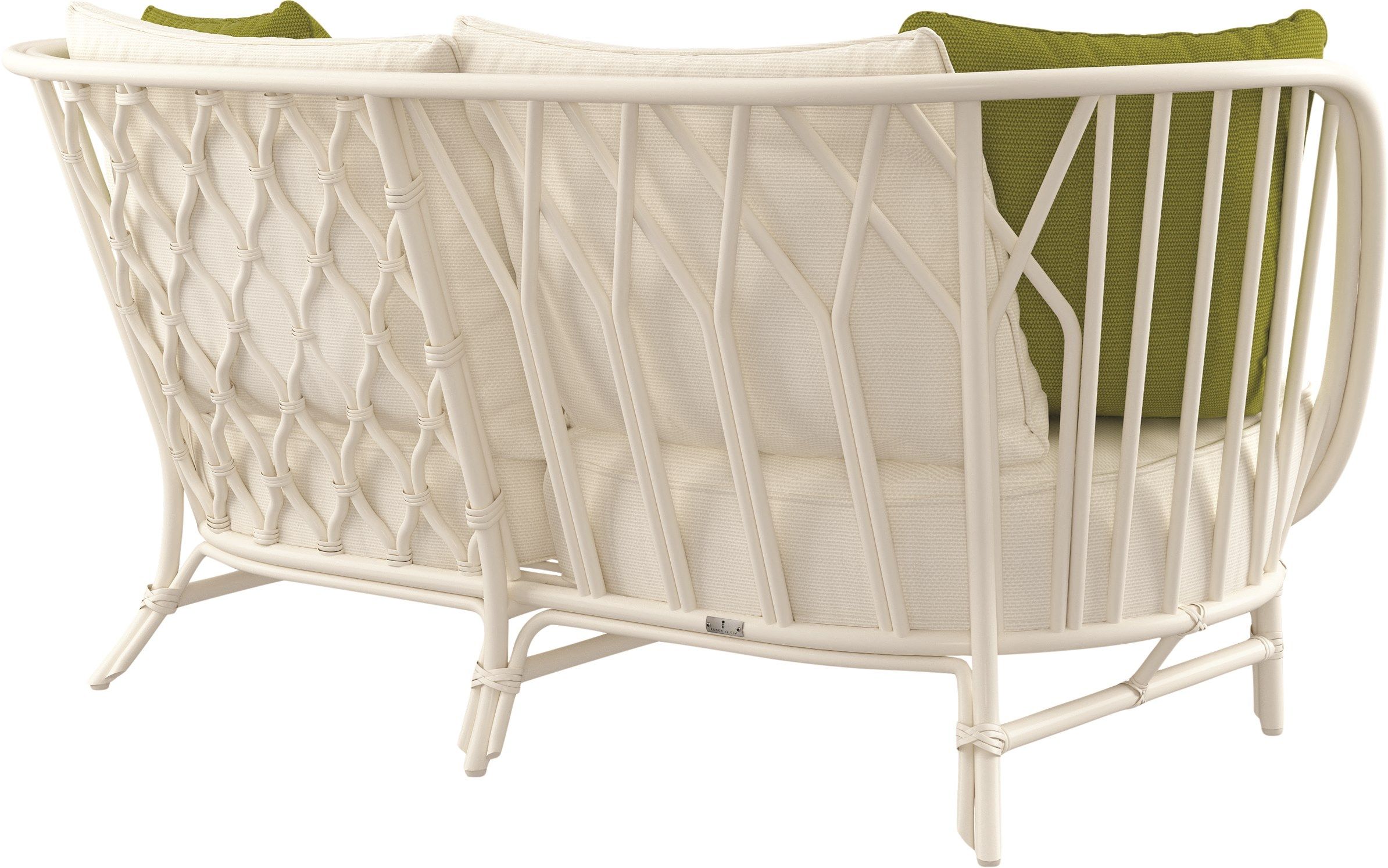 2-местный алюминиевый садовый диван JANUS et Cie Киото Алу ARCH-00136270 - Вид №2