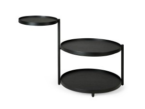 Окрашенный металлический круглый журнальный столик