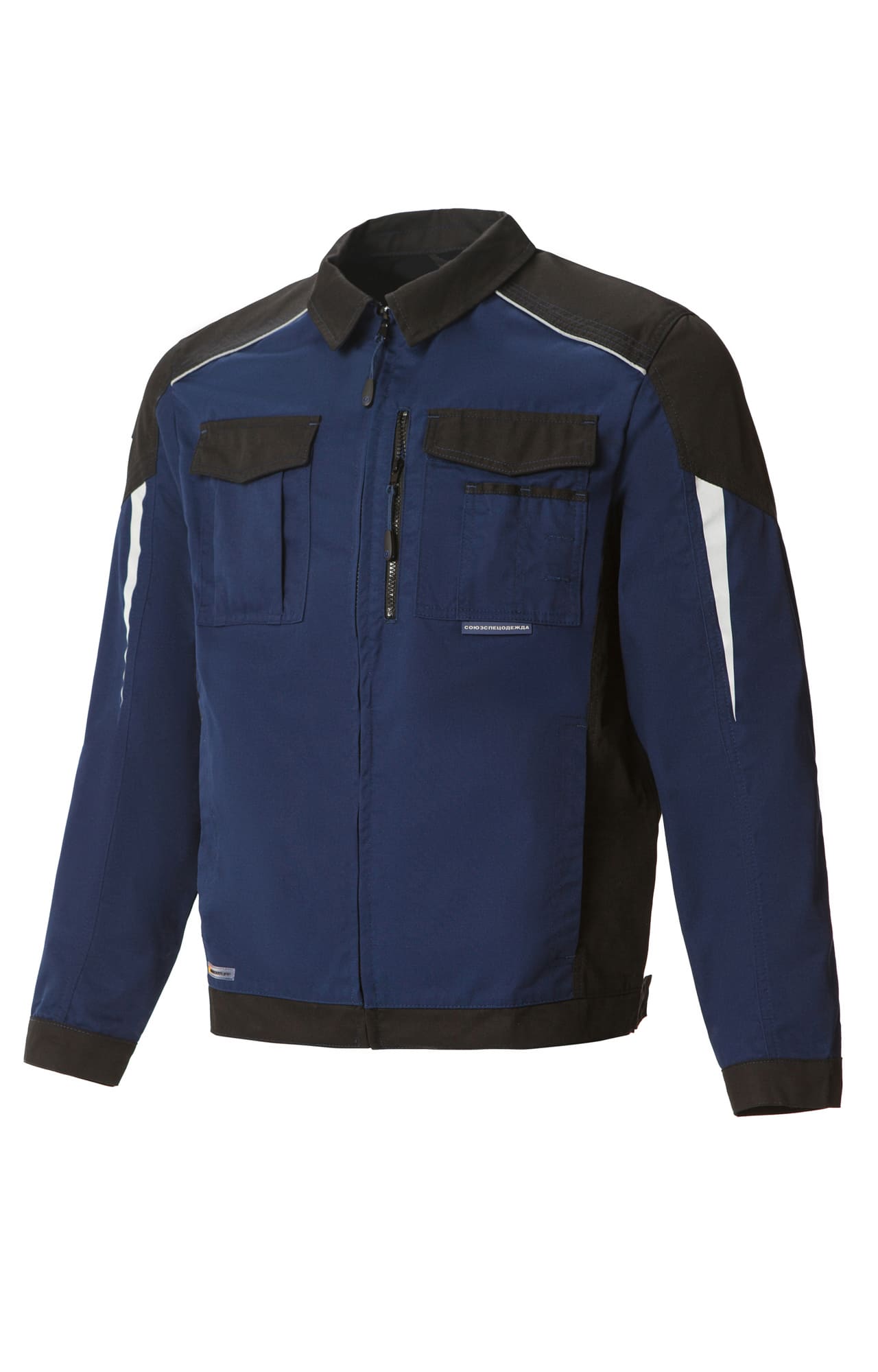 64622 Костюм  NEW 2 темно-синий с черным STATUS  Летняя спецодежда  размер 56-58/170-176  - Вид №1