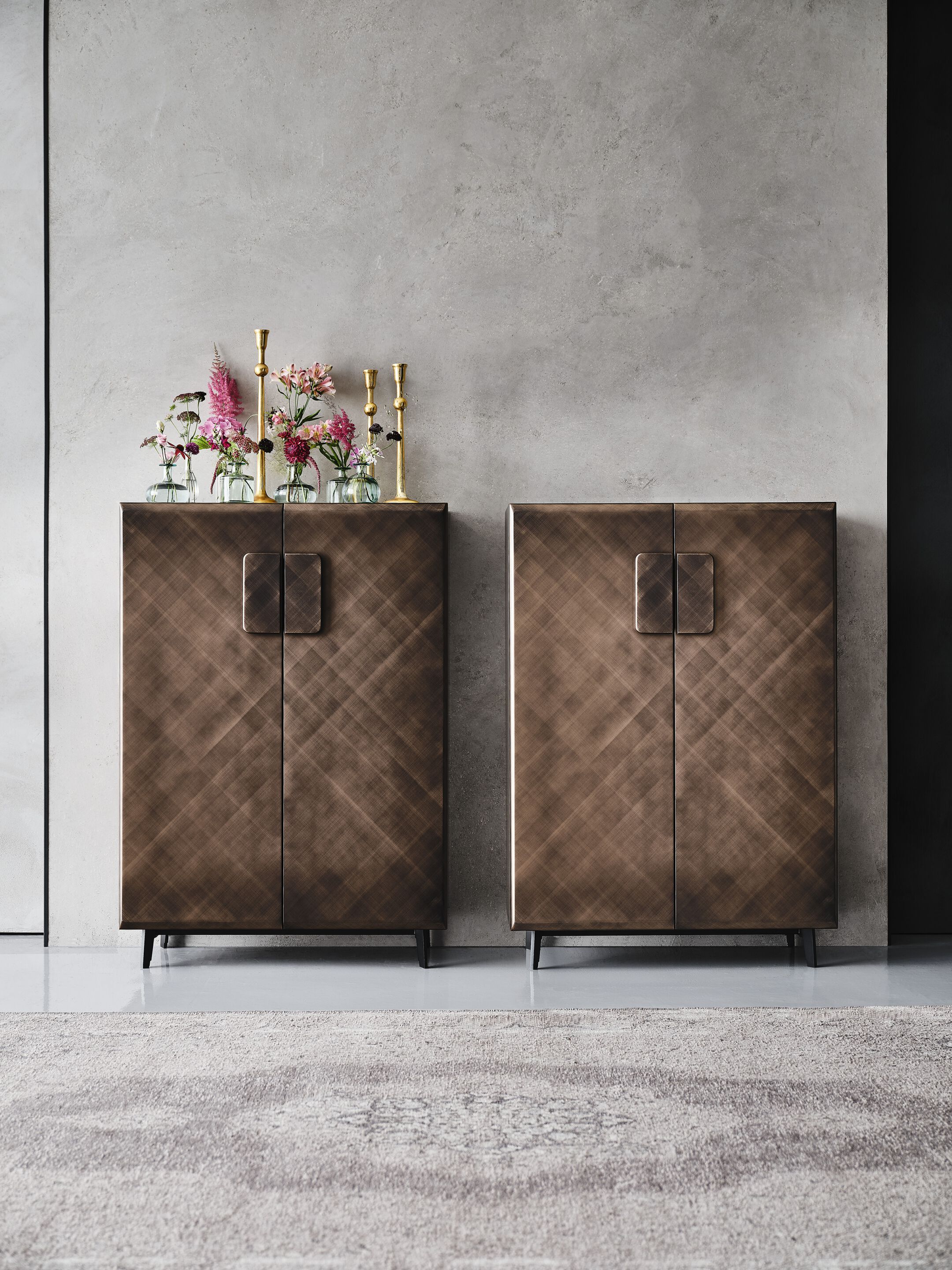 Деревянный шкаф с распашными дверцами Cattelan italia TUDOR ARCH-00117746 - Вид №1