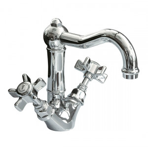 1432 ** 18 Смеситель для раковины на одно отверстие с поворотным изливом Nicolazzi Series Traditional