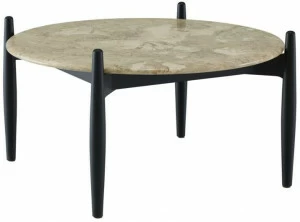 Ligne Roset Круглый журнальный столик из мрамора  19960320/23/24