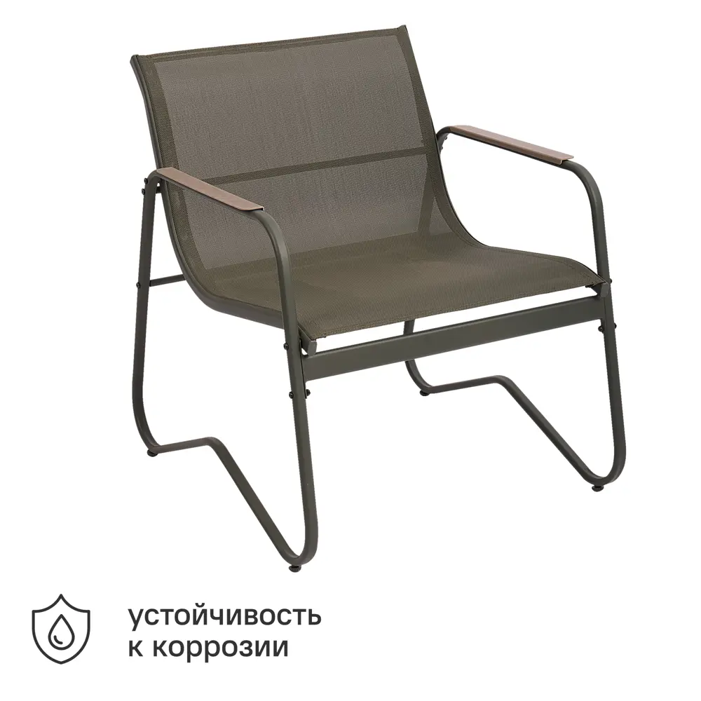 Набор садовой мебели для отдыха BEGINIA Tomari Сталь Стол, диван, кресло 2 шт Белый STLM-2095006 - Вид №5