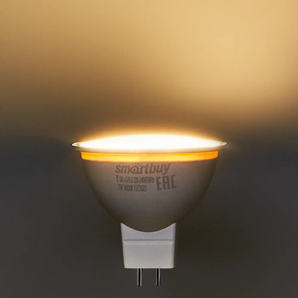 Santreyd LED лампа GU5.3 7W с теплым белым светом для экономного освещения 84856913 STLM-0906485 - Вид №2