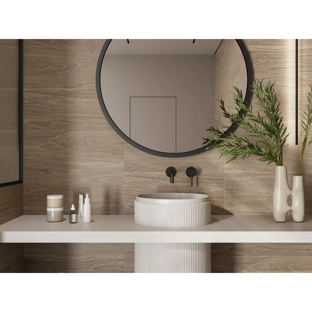 Плитка настенная Gracia Ceramica Java A0552D19601, 25x60 см 1.2 м² матовая цвет бежевый 89340864 STLM-2002539 - Вид №5