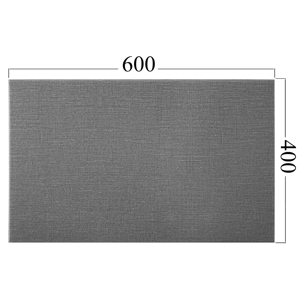 Панель полиэстеровая 9мм 600x400 мм цвет графит РСП STLM-2039775 - Вид №6