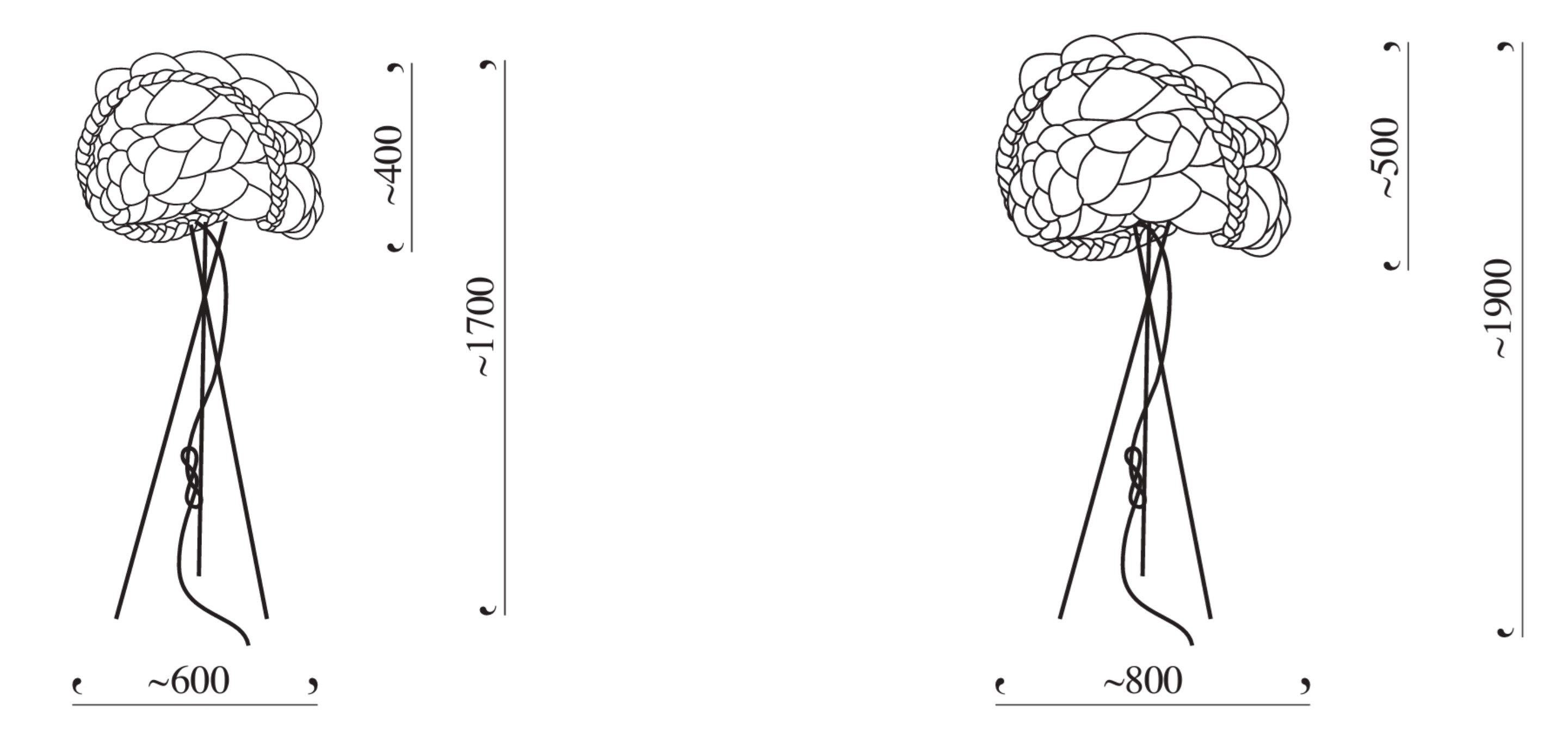 Торшер из бумаги Mammalampa Невеста ARCH-00053730 - Вид №7