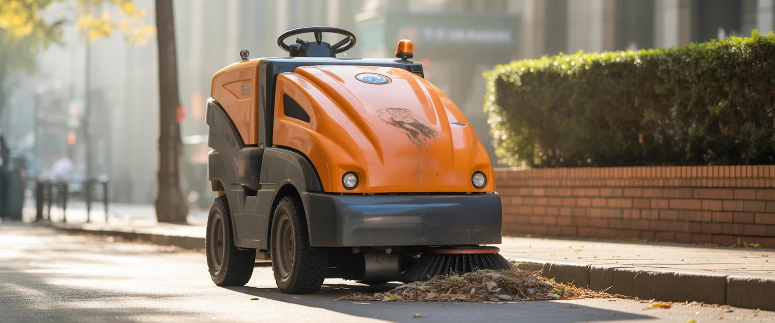 Бензиновая подметальная машина - Баннер категории