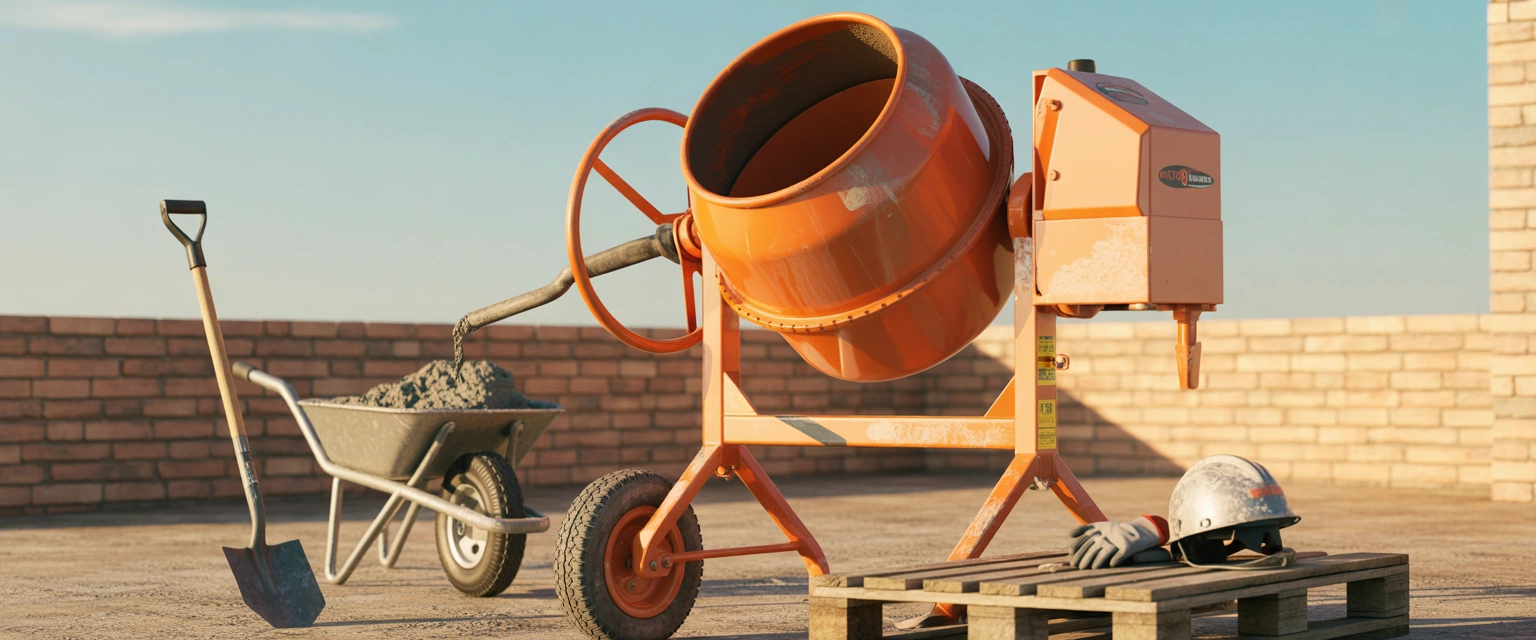 Бетоносмесители (Бетономешалки) - Баннер категории
