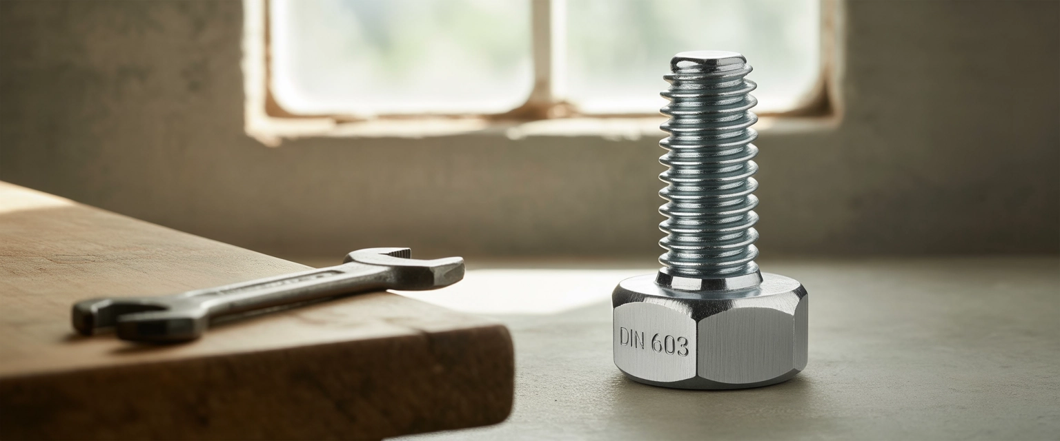 Болты с квадратным подголовком DIN 603 - Баннер категории