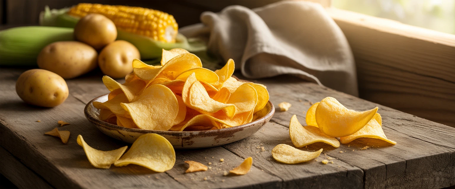 Чипсы (картофельные, кукурузные) - Баннер категории