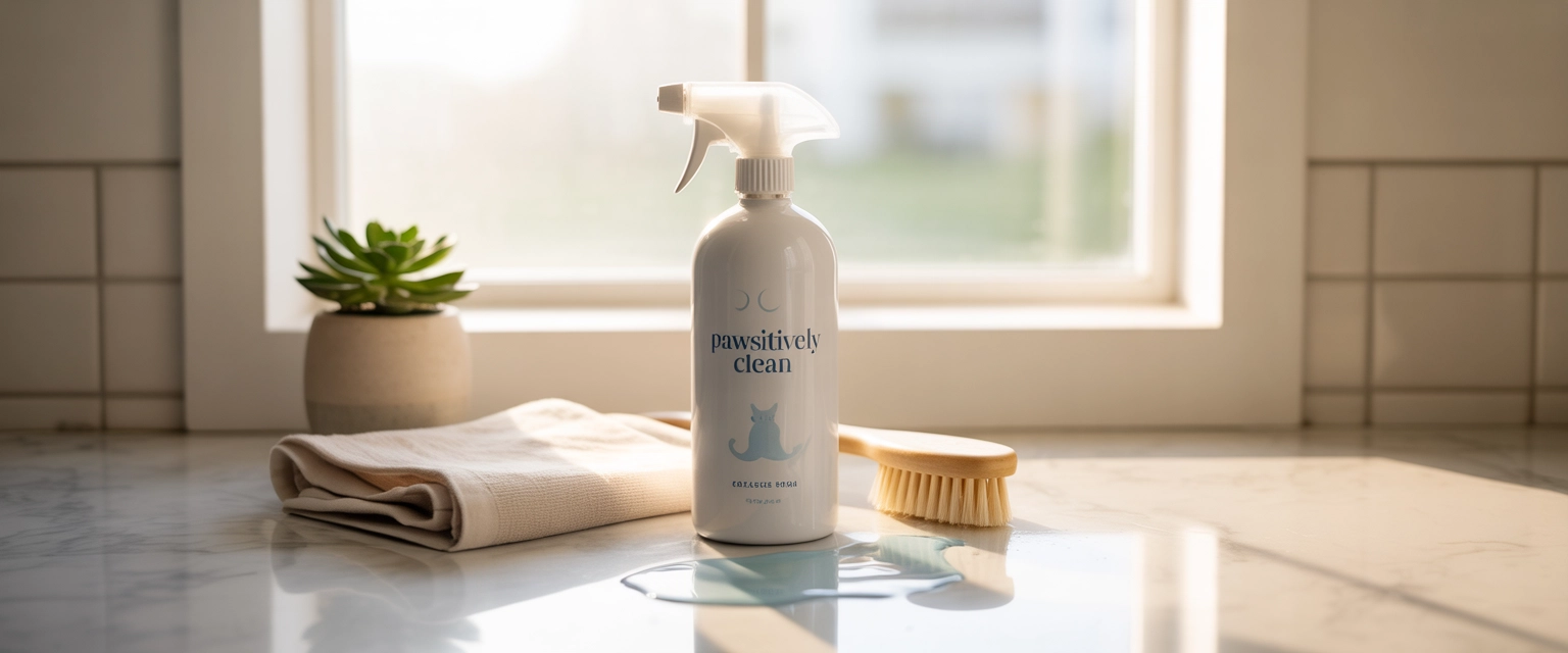 Чистящие и дезинфицирующие средства для кошек - Баннер категории