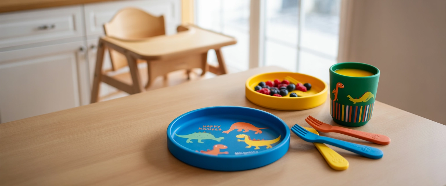 Детская посуда - Баннер категории