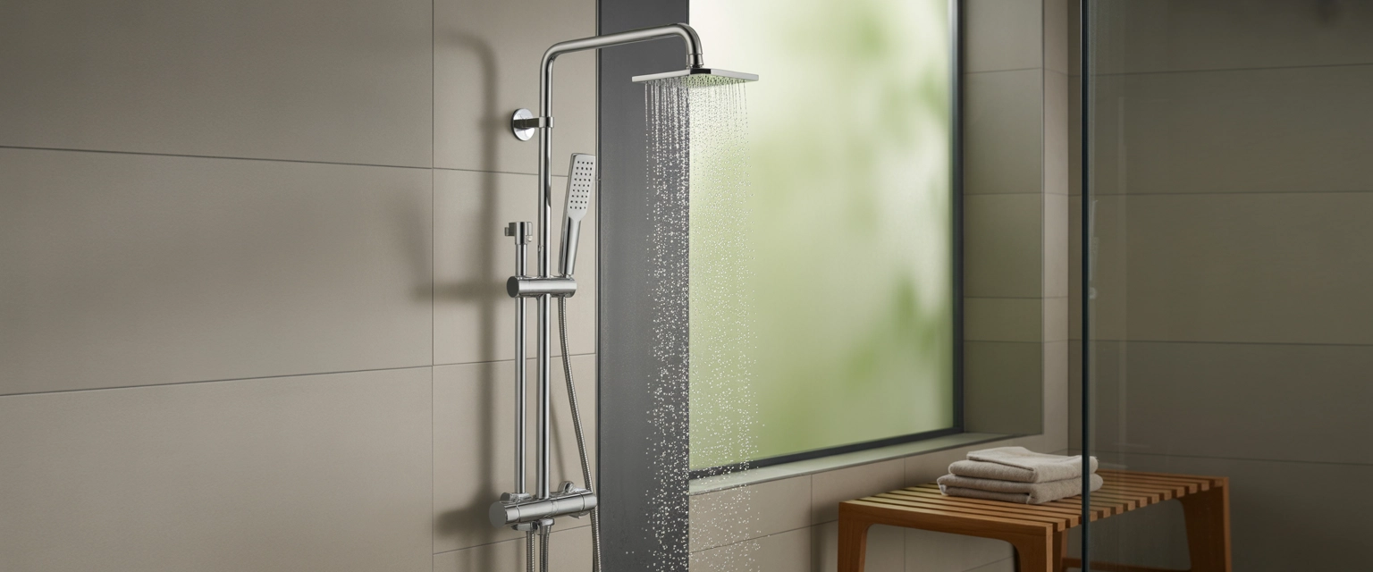 Душевые колонны (смеситель/лейка/штанга) - Баннер категории